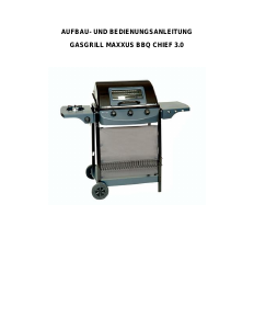 Bedienungsanleitung Maxxus BBQ Chief 3.0 Barbecue