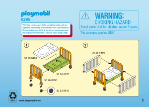 Manual de uso Playmobil set 6295 Rescue Pediatría