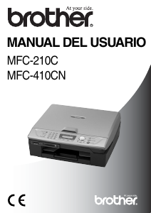 Manual de uso Brother MFC-210C Impresora multifunción