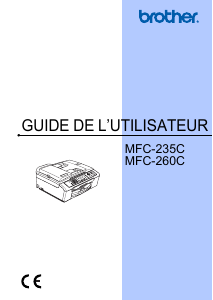 Mode d’emploi Brother MFC-235C Imprimante multifonction