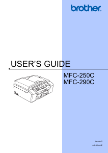 Handleiding Brother MFC-250C Multifunctional printer