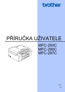 Manuál Brother MFC-250C Multifunkční tiskárna