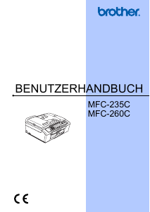 Bedienungsanleitung Brother MFC-260C Multifunktionsdrucker