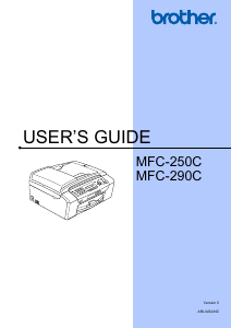 Handleiding Brother MFC-290C Multifunctional printer