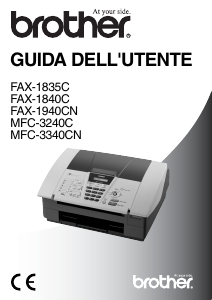 Manuale Brother MFC-3340CN Stampante multifunzione