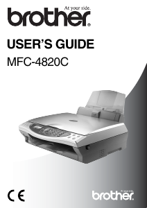 Handleiding Brother MFC-4820C Multifunctional printer