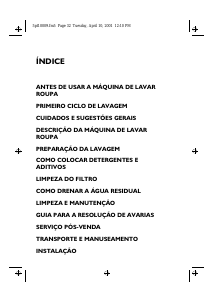 Manual Ignis AWV 802/2 Máquina de lavar roupa