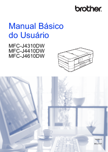 Manual Brother MFC-J4310DW Impressora multifunções
