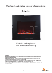 Manual Livin Flame Leeds Electric Fireplace