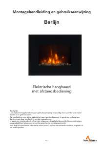 Manual Livin Flame Berlijn Electric Fireplace