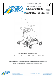 Bedienungsanleitung Mercado REAL 6100 Plus EL Elektrorollstuhl