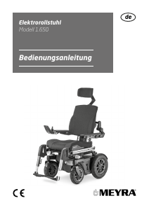Bedienungsanleitung Meyra 1.650 Elektrorollstuhl
