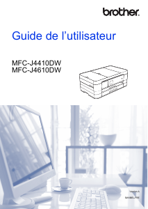 Mode d’emploi Brother MFC-J4610DW Imprimante multifonction