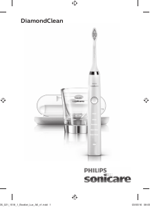 Manual Philips HX9383 Sonicare DiamondClean Electric Toothbrush