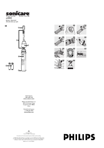 Handleiding Philips HX3351 Sonicare Elektrische tandenborstel
