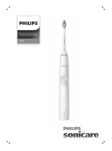Bruksanvisning Philips HX6802 Sonicare ProtectiveClean Elektrisk tannbørste