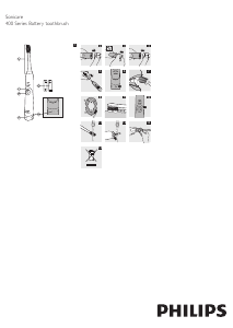 Manual de uso Philips HX6411 Sonicare Cepillo de dientes eléctrico