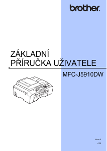 Manuál Brother MFC-J5910DW Multifunkční tiskárna