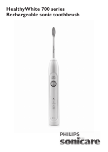 Manual Philips HX6772 Sonicare HealthyWhite Electric Toothbrush