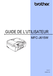 Mode d’emploi Brother MFC-J615W Imprimante multifonction