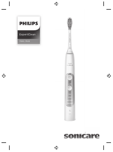 Manual Philips HX9685 Sonicare ExpertClean Electric Toothbrush