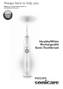 Manual Philips HX6782 Sonicare HealthyWhite Electric Toothbrush