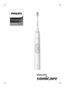 Руководство Philips HX6850 Sonicare ProtectiveClean Электрическая зубная щетка