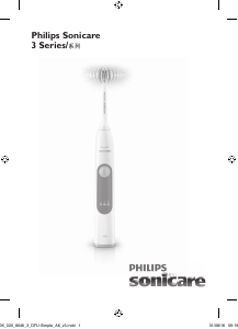 Manual Philips HX6616 Sonicare Electric Toothbrush