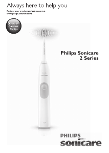 Bruksanvisning Philips HX6253 Sonicare Elektrisk tannbørste