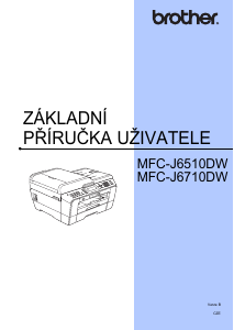 Manuál Brother MFC-J6510DW Multifunkční tiskárna