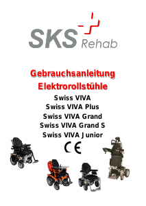 Bedienungsanleitung SKS Rehab Swiss VIVA Junior Elektrorollstuhl