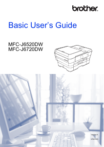 Manual Brother MFC-J6720DW Multifunctional Printer