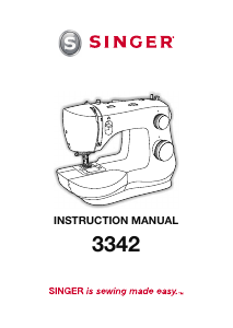 Manual Singer 3342 Sewing Machine