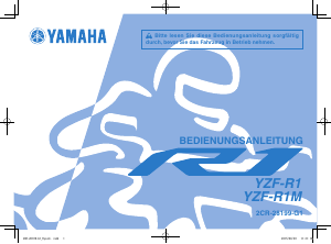 Bedienungsanleitung Yamaha YZF-R1M (2016) Motorrad