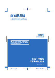 Bedienungsanleitung Yamaha YZF-R125 (2016) Motorrad