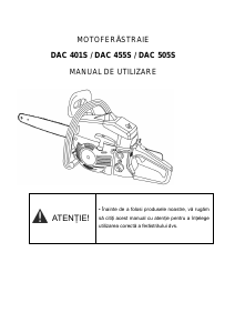 Manual Ruris DAC 401S Ferăstrăul cu lanţ