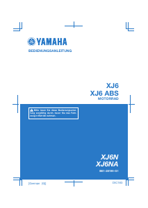 Bedienungsanleitung Yamaha XJ6-N (2016) Motorrad