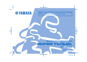 Bedienungsanleitung Yamaha XT1200Z (2010) Motorrad