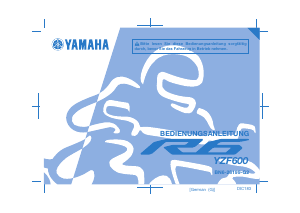 Bedienungsanleitung Yamaha YZF-R6 (2019) Motorrad