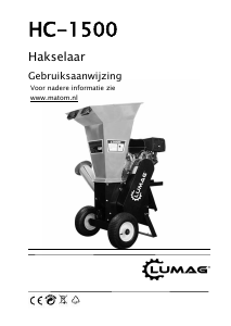 Handleiding Lumag HC-1500 Hakselaar