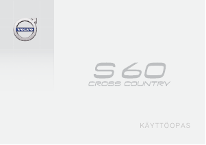 Käyttöohje Volvo S60 Cross Country (2017)