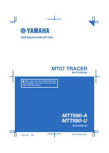 Bedienungsanleitung Yamaha Tracer 700 (2018) Motorrad