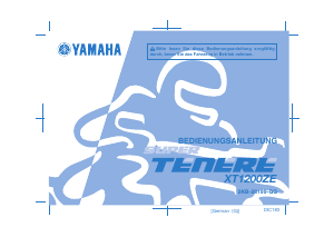 Bedienungsanleitung Yamaha XT1200ZE (2015) Motorrad