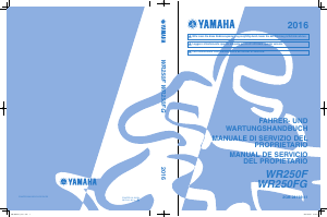 Bedienungsanleitung Yamaha WR250F (2016) Motorrad