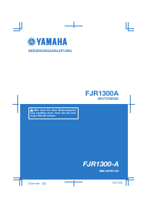 Bedienungsanleitung Yamaha FJR1300A (2016) Motorrad