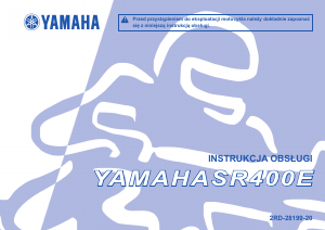 Instrukcja Yamaha SR400 (2013) Motocykl