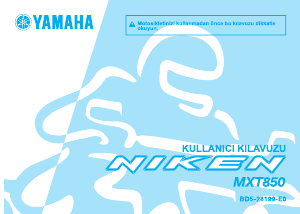 Kullanım kılavuzu Yamaha Niken (2019) Motosiklet