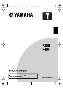 Brugsanvisning Yamaha F30B (2020) Påhængsmotor