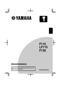 Brugsanvisning Yamaha F130 (2021) Påhængsmotor