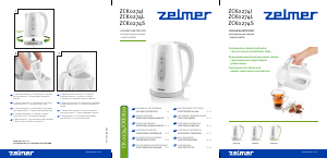 Instrukcja Zelmer ZCK0274I Czajnik